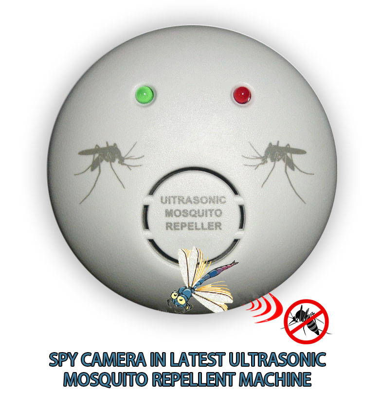 Spy Camera In Latest Ultrasonic Mosquito Repelent Machine